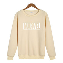 Load image into Gallery viewer, Marvel Letter Print Sweatshirt