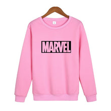 Load image into Gallery viewer, Marvel Letter Print Sweatshirt