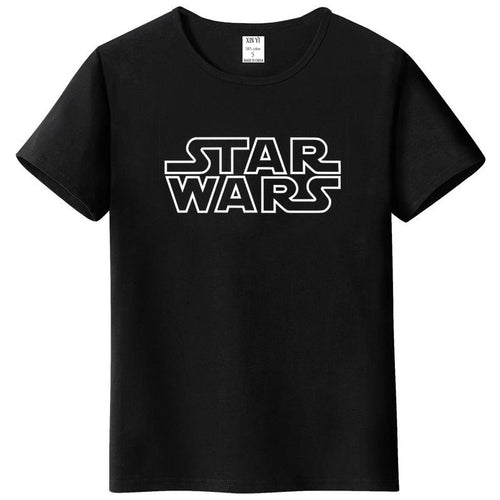 Star Wars Letter Printing T-shirt