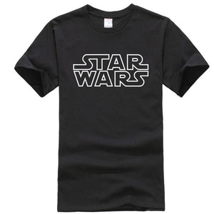 Star Wars Letter Printing T-shirt