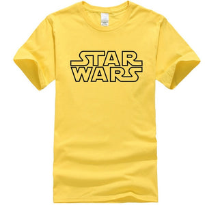 Star Wars Letter Printing T-shirt