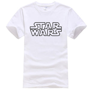 Star Wars Letter Printing T-shirt