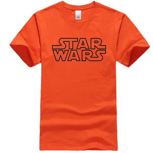 Star Wars Letter Printing T-shirt