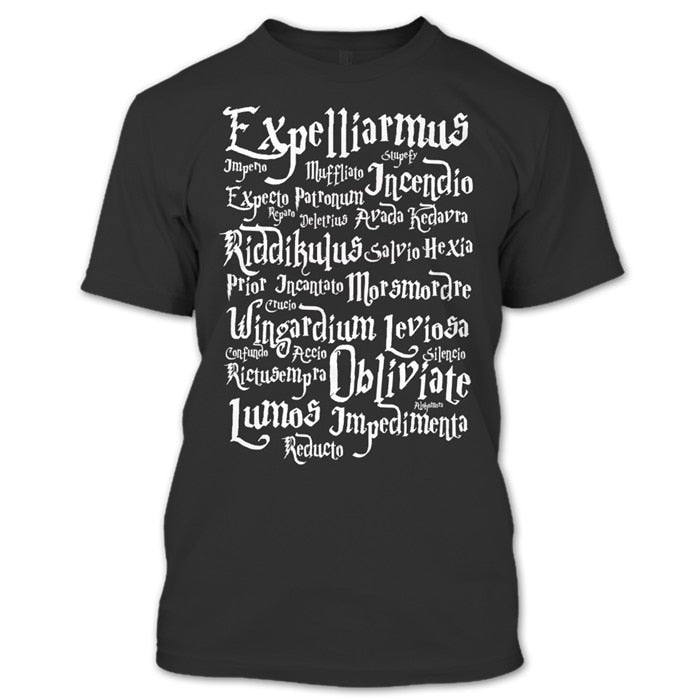 Harry Potter Spells T Shirt