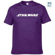 Load image into Gallery viewer, Casual Star Wars  Print T Shirt